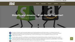 Shopify and Amazon - Even Better Together! - Bold Retail