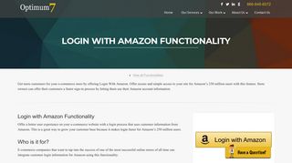 Login with Amazon Functionality for Volusion , Shopify and ...