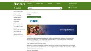 Working @ Shopko: Shopko