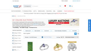 Online Auctions | Watches, Jewelry Auctions | Shop LC