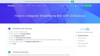 ShopMania BIZ Shopping Cart | Payment Gateway Integration ...