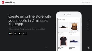 Shopmatic Go | Create a FREE online store on the mobile