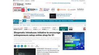 Shopmatic introduces initiative to encourage entrepreneurs setup ...
