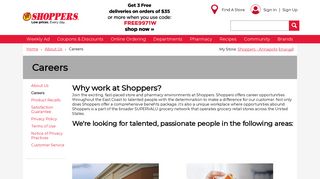 Careers | Shoppers