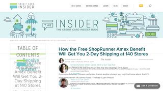 How the Free ShopRunner Amex Benefit Will Get You 2-Day Shipping