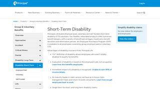 Short-Term Disability - Principal Advisors - Principal Financial