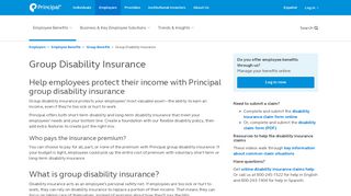Group Disability Insurance | Principal