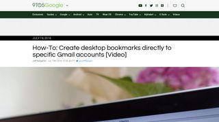 How-To: Create desktop bookmarks directly to specific Gmail accounts ...