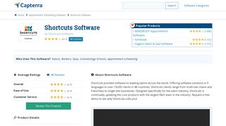Shortcuts Software Reviews and Pricing - 2019 - Capterra