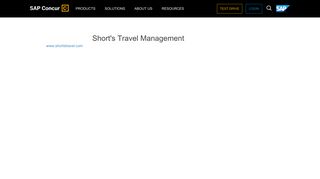 Short's Travel Management - SAP Concur