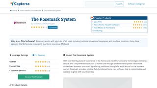 The Rosemark System Reviews and Pricing - 2019 - Capterra