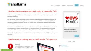 CVS Vendor Portal - Shotfarm