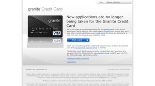 Granite Credit Card – The Smart Way to Build your Credit