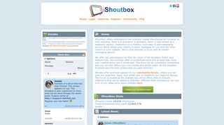iShoutbox - Free Remotely Hosted Shoutboxes