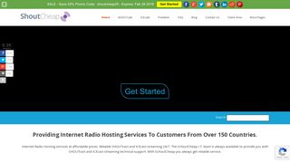 Internet Radio Hosting | Shoutcast & Icecast Hosting |Audio Streaming