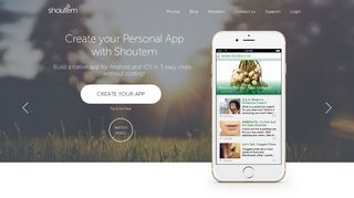 Create a Personal App - Make Personal Apps - Shoutem
