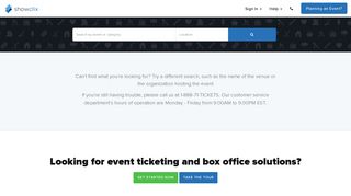 Search for Events | ShowClix