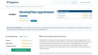 ShowingTime Appointment Center Reviews and Pricing - 2019