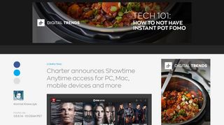 Now Charter Customers Can Watch Showtime Anytime on PC, Mac ...