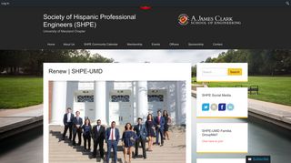 Renew | SHPE-UMD | Society of Hispanic Professional Engineers ...