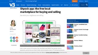 Shpock app: the free local marketplace for buying and selling - V3.co.uk