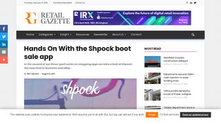Hands On With the Shpock boot sale app - Retail Gazette