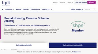 SHPS DB Pension Scheme - Members | TPT Retirement Solutions