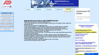register / login - SHREDS Kerala