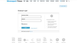 login - Shreveport Times - Jobs