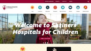 Shriners Hospitals for Children: Hospital Home