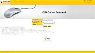 Shriram Chits :: Online Chit Payment