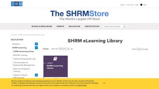 SHRM eLearning Library - SHRM eLearning - Education | SHRM Store