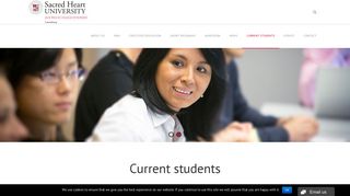Sacred Heart University - Current students