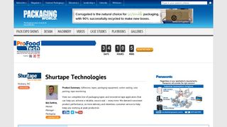 Shurtape Technologies | Packaging World