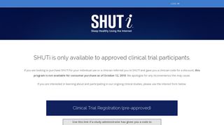 SHUTi – A proven online CBTi program for insomnia