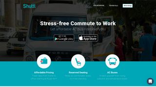 Shuttl - App Based Office Bus