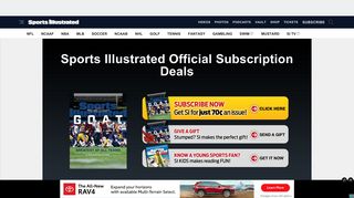 Sports Illustrated Official Subscription Deals