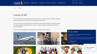 Careers at SIA - Singapore Airlines