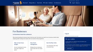For Businesses | Singapore Airlines