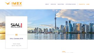 SIAL Canada 2019 - IMEX Management