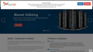 Sianet Business Hosting - Soluções completas em Data Center no Brasil
