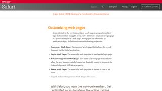 Customizing web pages - Oracle Siebel CRM 8 Developer's ...