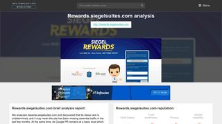 Rewards Siegel Suites. Welcome| Siegel Rewards - FreeTemplateSpot