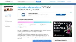 sielearning.tafensw.edu.au — TAFE NSW Sydney eLearning Moodle