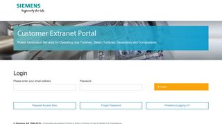 Customer Portal for Service for Gas and Steam Turbines & Generators ...