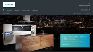 Siemens Home Appliances: Technology meets Design