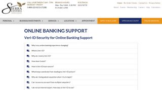 Online Banking Support - Sierra Central Credit Union