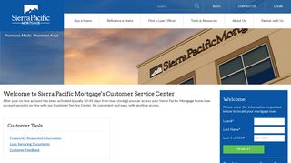 Customer Service - Sierra Pacific Mortgage