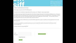 Shiftboard: Seattle International Film Festival Sign-In