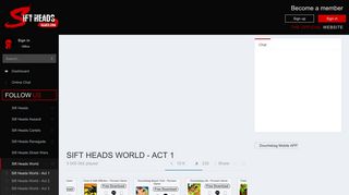 Sift Heads - Sift Heads World - Act 1 - The Official Game by Pyrozen ...